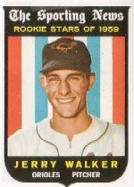 1959 Topps Baseball Cards      144     Jerry Walker RS
